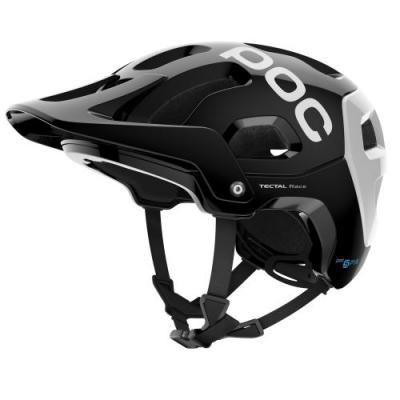 POC Casque de v&eacute;lo  Tectal race spin Noir et Blanc Taille XS S