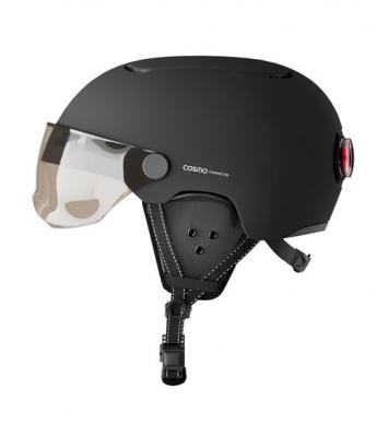 COSMO CONNECTED Casque de sport Cosmo Cosmo Fusion Premium Matte Black