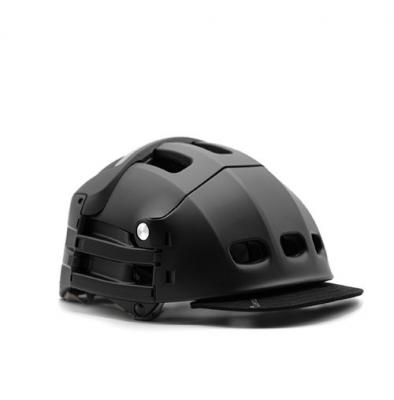 OVERADE Casque v&eacute;lo  Plixi Taille S-M Noir satin&eacute;