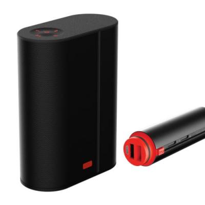 KNOG  PWR Sound (Power Bank Small) Adulte Unisexe, Noir, Taille Unique