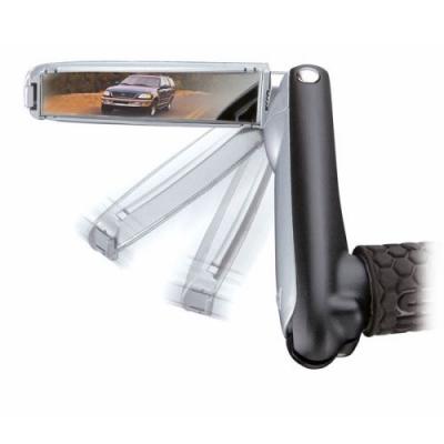 TOPEAK  R&eacute;troviseur Bar'N Mirror - Pliable - Noir - 3 x 3,3 x 3,6 cm