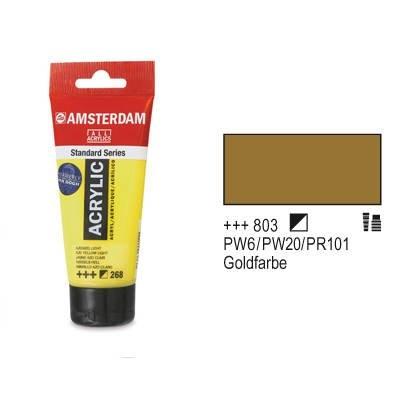 ROYAL TALENS  Amsterdam Standard Acrylic Paint 120ml-Deep Gold