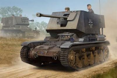  Maquette 5 cm Pak(t) Sfl.auf Fgst.Pz.Kpfw.35 R731