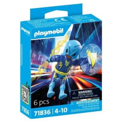Playmobil Super-h&eacute;ros 71836 - Super-h&eacute;ros de la foudre
