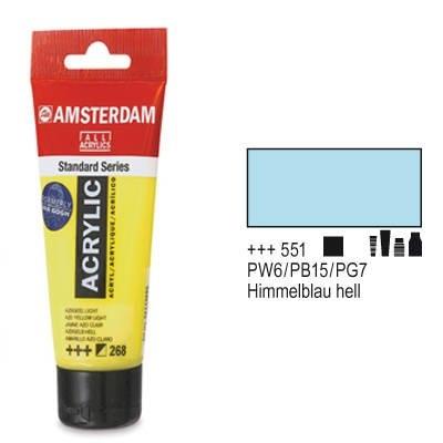 TALENS  ACR&Iacute;LICO AMSTERDAM Azul Celeste Claro 120ml