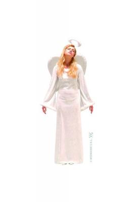 APTAFETES Widmann - Cs924417/m - Costume Ange Velours Robe Longue Taille M
