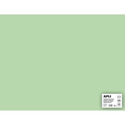 APLI  014260 Lot de 25 Feuilles de carton 500 x 650 mm Vert Emeraude