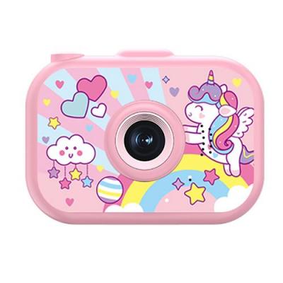 AVIZAR Appareil photo pour enfant avec tr&eacute;pied flexy ultra r&eacute;sistant rose AVJ-TK411 