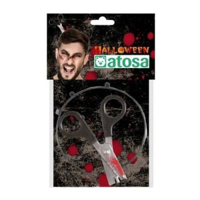 ATOSA  Halloween 23 X 22 Diadem Argent&eacute;