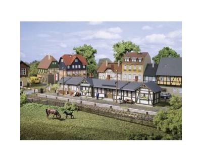 AUHAGEN --11418-Mod&eacute;lisme Ferroviaire-B&acirc;timent-Gare De Barthm&uuml;hle, 11418