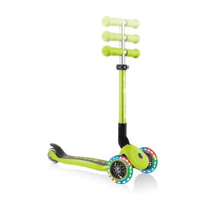  Authentic Sports 437-106R - Globber Junior Pliable avec lumi&egrave;res vert
