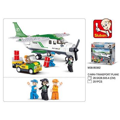 SLUBAN Jeu de construction  elements aviation series avion cargo