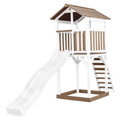 AXI  beach tower marron blanc toboggan blanc A025.120.91