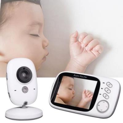  BabyPhone num&eacute;rique vid&eacute;o Sans fil Multifonctions 3.2 pouces avec Night vision livraison