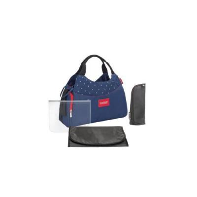 BADABULLE  Sac A Langer Multipocket - Bleu Fonce
