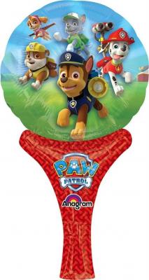 GENERIQUE Ballon Gonflable Pat Patrouille Paw Patol 34 X 15 Cm Jouet Plein Air