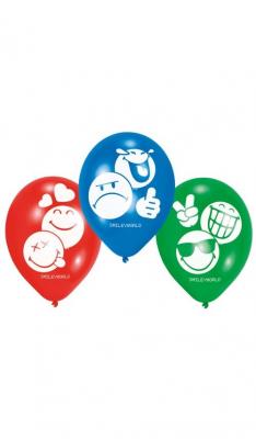 AMSCAN Ballons De Baudruche - Smiley World x 6