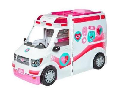MATTEL V&eacute;hicule M&eacute;dical Barbie - Sons Et Lumi&egrave;res