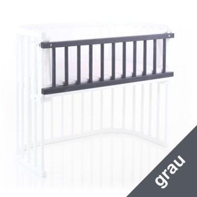 TOBI Barriere de securite Wenge gris verni Cododo Babybay Maxi / Boxspring