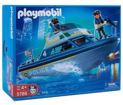 Bateau De Police Playmobil 5786 Vedette De Police - Jeux De Construction - Nouveaute