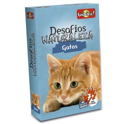 ASMODEE BIOVIVA - &nbsp;&ndash;&nbsp;Jeu de Cartes&nbsp;&ndash;&nbsp;D&eacute;fis Nature Chats (ade0des13es) 