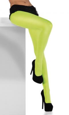 BOLAND  collant opaque femme taille unique vert fluo 