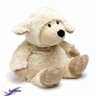 WARMIES Bouillotte peluche naturelle mouton cosy