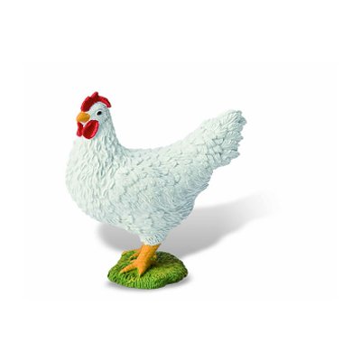 BULLYLAND Figurine poule blanche