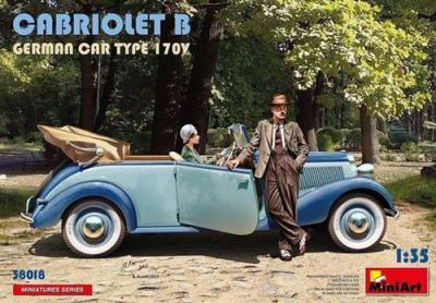  Cabriolet B German Car Type 170v - 1:35e - Miniart