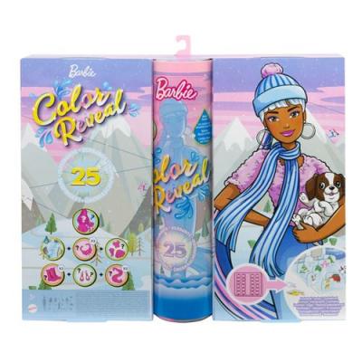 BARBIE Calendrier De L'avent  Color Reveal Mattel - Le Calendrier