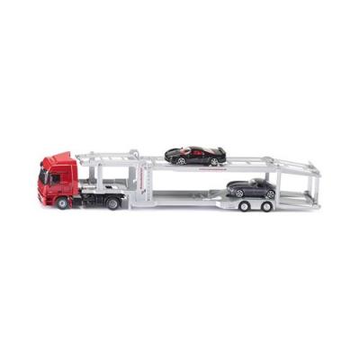 SIKU  Camion Porte autos et 2 Voitures