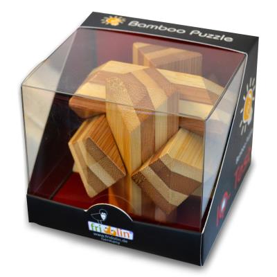 GIGAMIC Casse-t&ecirc;te en bois bamboo : entrelacs