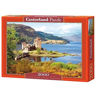 CASTORLAND  - puzzle 2000 pi&egrave;ces - ch&acirc;teau &eacute;cossais 