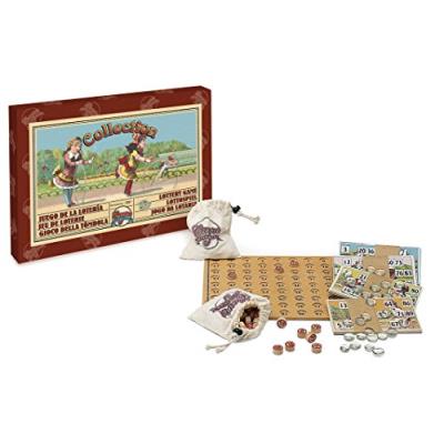 CAYRO Jeu De Loterie De Collection Loto 48 Cartons 90 Pions En Verre