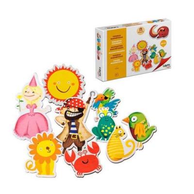 CAYRO  &ndash; 876 &ndash; Kids personnages aimant&eacute;s (35 pi&egrave;ces) (+ 3 ans)