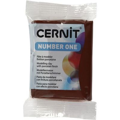 CERNIT  argile &agrave; modeler 56 grammes marron (800)
