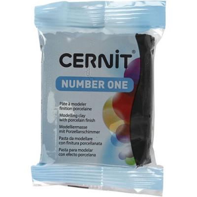 CERNIT  p&acirc;te &agrave; modeler 56 grammes noir (100)