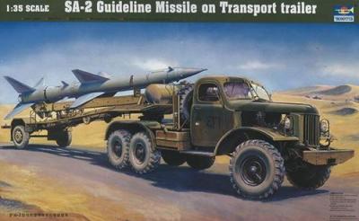  Chinesischer Sa-2 Lenkraketentransporter - 1:35e - Trumpeter