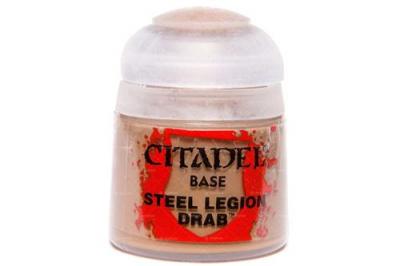 GAMES WORKSHOP Citadel Pot De Peinture - Base : Steel Legion Drab