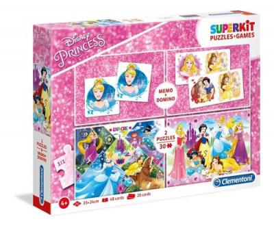 GENERIQUE Clementoni casse-t&ecirc;te Disney Princess avec jeux 30 pi&egrave;ces 