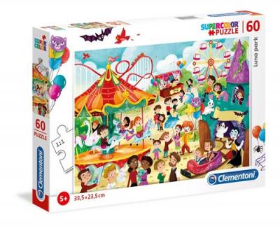 CLEMENTONI  puzzle Luna Park 60 pi&egrave;ces