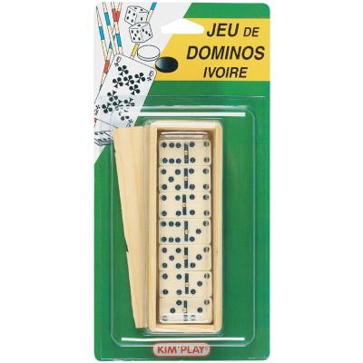 KIM PLAY Cofalu Kimplay Dominos Ivoire Plumier