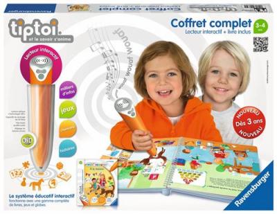 RAVENSBURGER  tiptoi - Coffret complet lecteur interactif + Livre Imagier A la maison