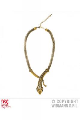 WIDMANN Collier Serpent Egyptienne - Or - Taille Unique