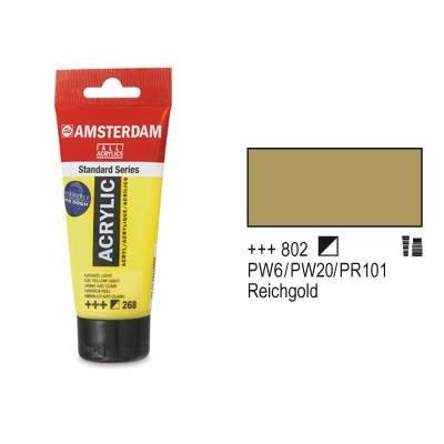 ROYAL TALENS Amsterdam Acrylique Amsterdam 120 Ml - Or Clair