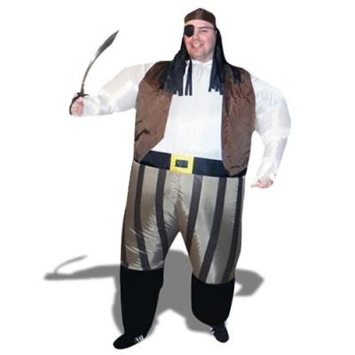 NONAME Costume De Pirate Gonflable Deguisement Avec Chapeau
