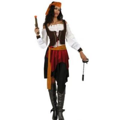 ATOSA Costume Femme Pirate XL - D&eacute;guisements et f&ecirc;tes