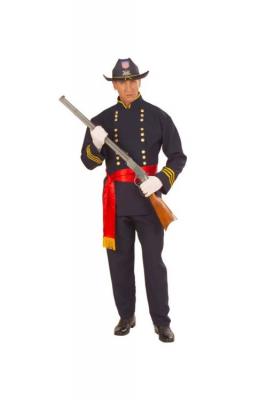 WIDMANN Costume General Nordiste Am&eacute;ricain Adulte - Noir - XL