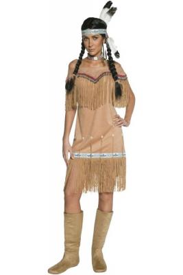 SMIFFYS Costume Indienne Beige Authentic Western - Beige - L