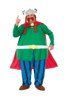 CHAKS Costume Licence Officielle Abraracourcix &copy; Adulte - Multicolores - M 